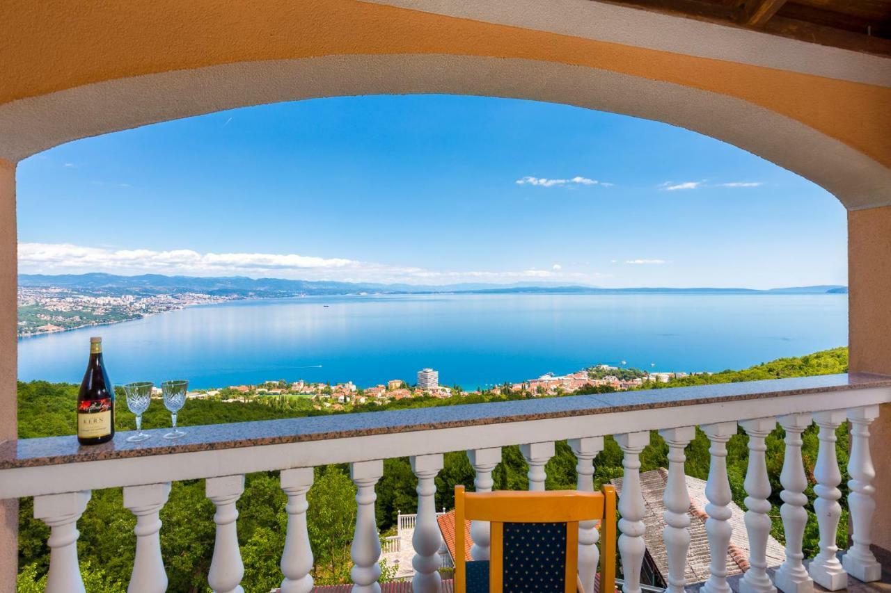 Apartment Panorama Opatija Matulji Dış mekan fotoğraf